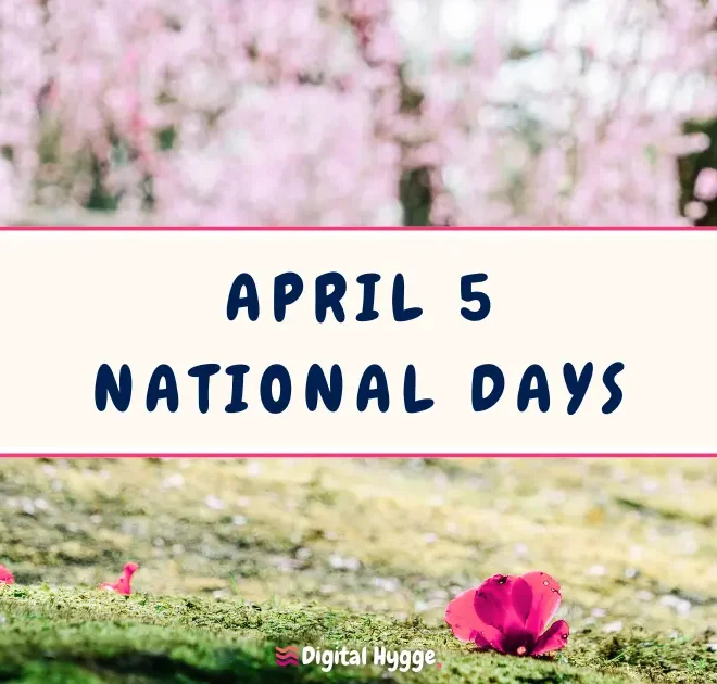 April 5 National Days
