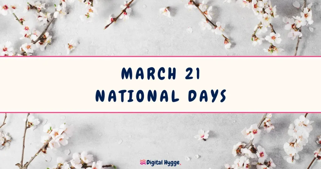 March 21 National Days