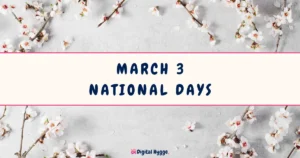 March 3 National Days