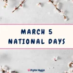 March 5 National Days