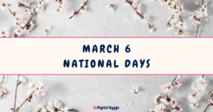 March 6 National Days