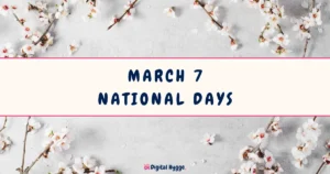 March 7 National Days
