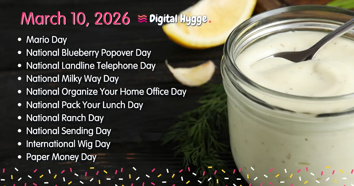 National Days on March 10, 2026