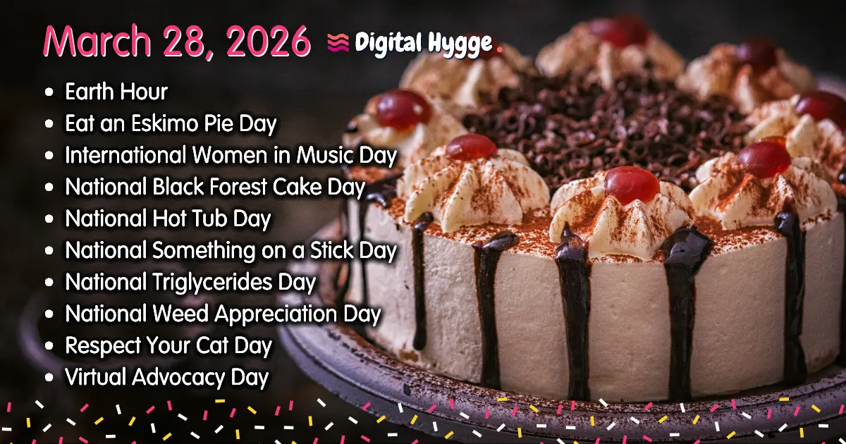 National Days on March 28, 2026