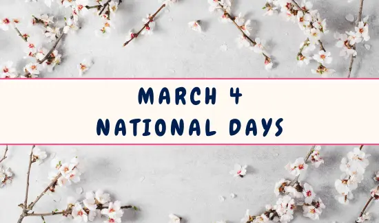 National Days on March 4