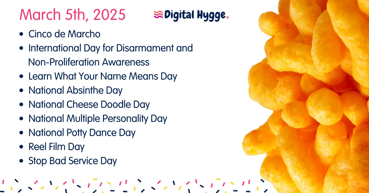 National Days on March 5th