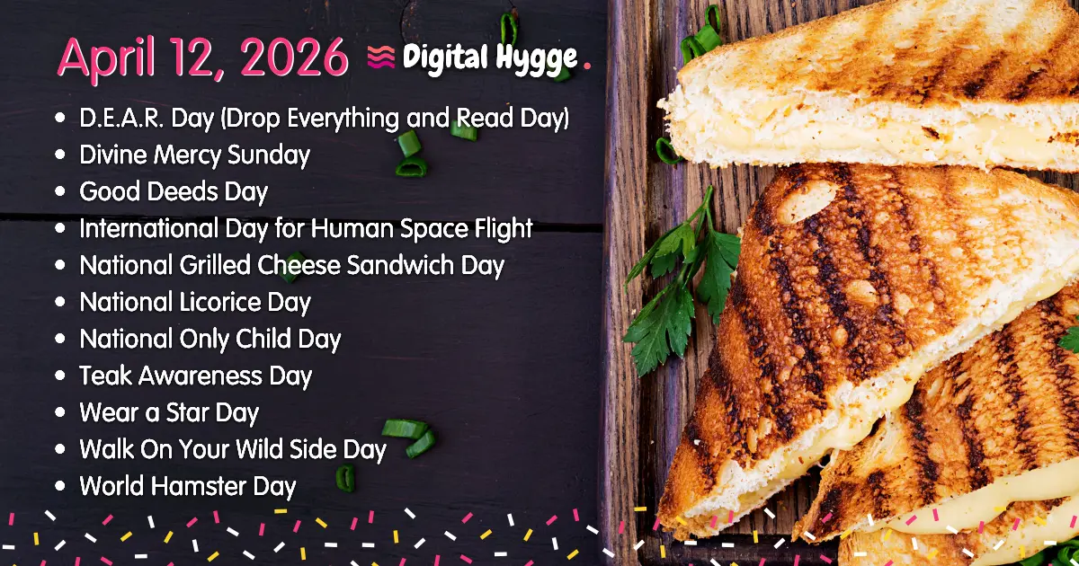 National Days on April 12, 2026