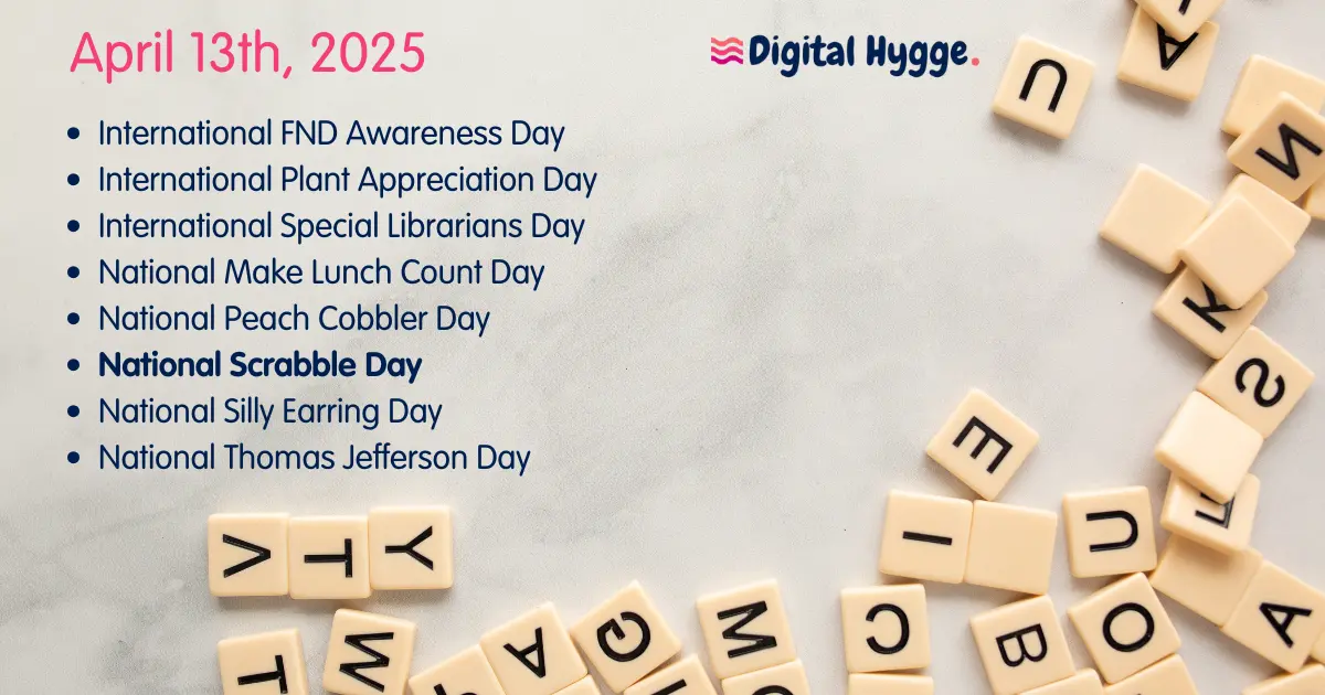 National Days on April 13th