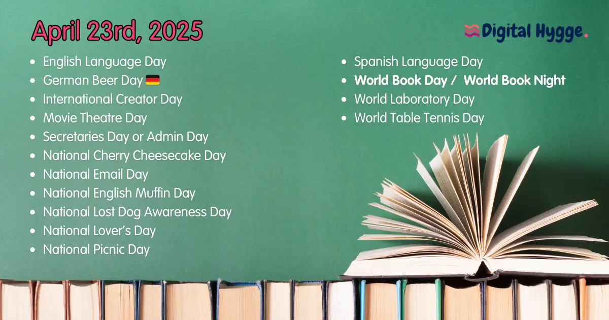 National Days on April 23rd