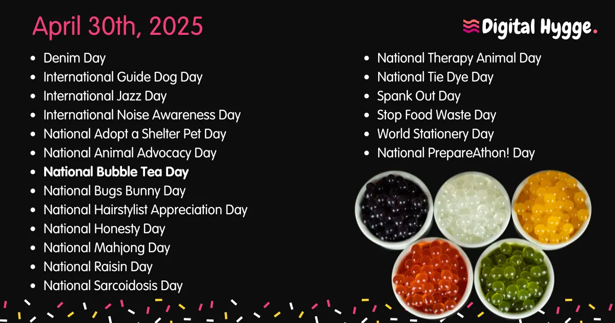 National Days on April 30th