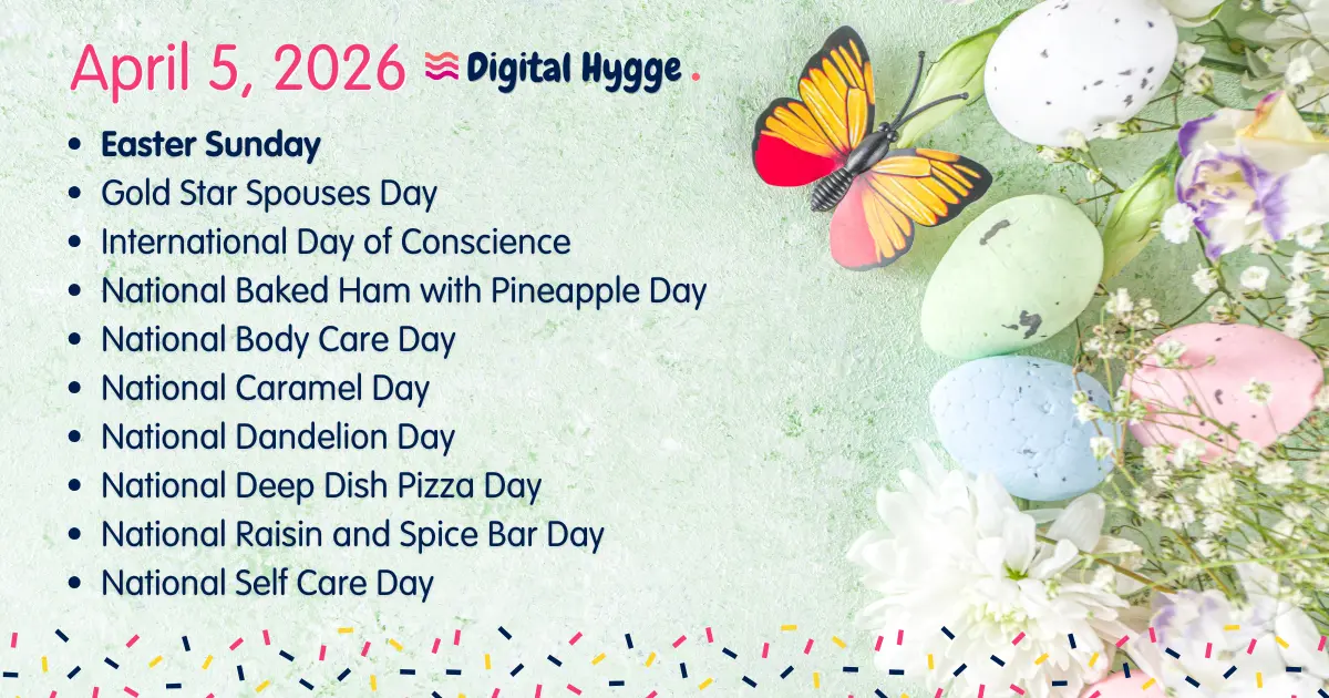 National Days on April 5, 2026