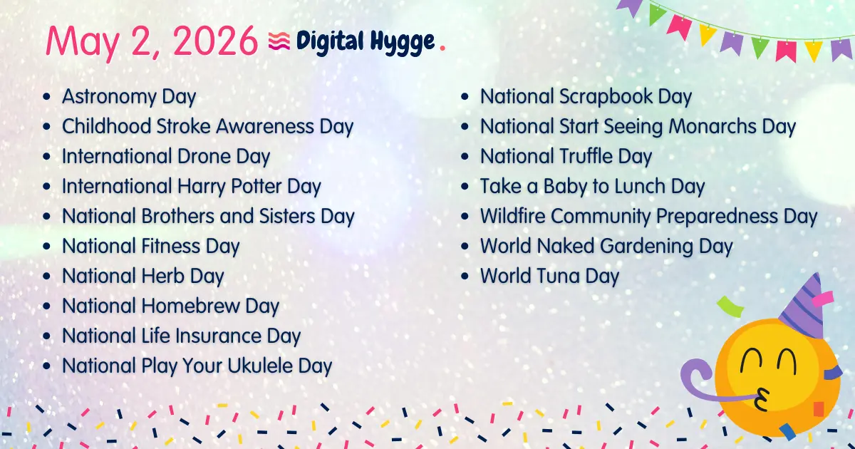 National Days on May 2, 2026
