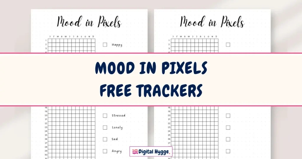 Free Mood in Pixels Printable PDF