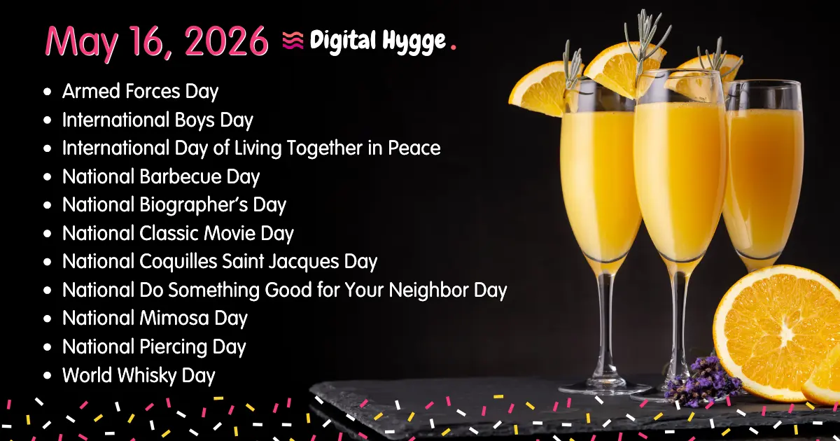 National Days on May 16, 2026