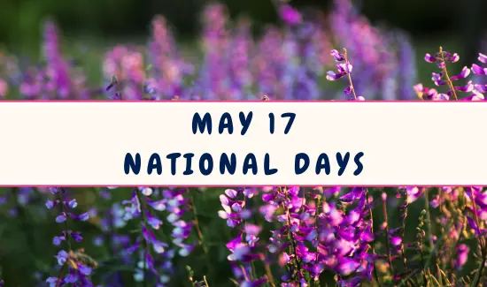 National Days on May 17