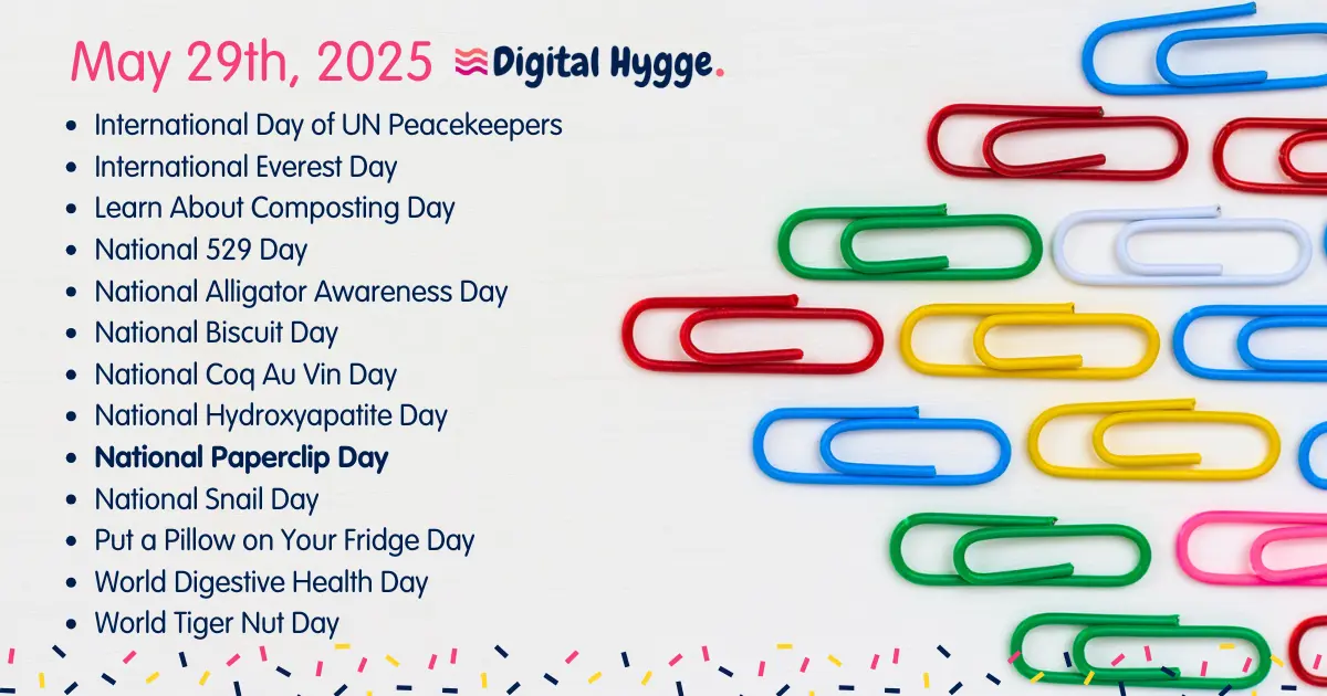 National Days on May 29th