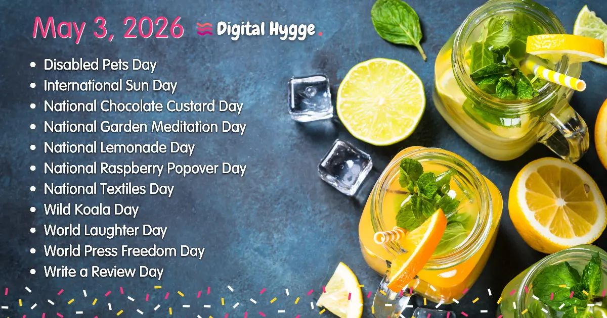 National Days on May 3, 2026