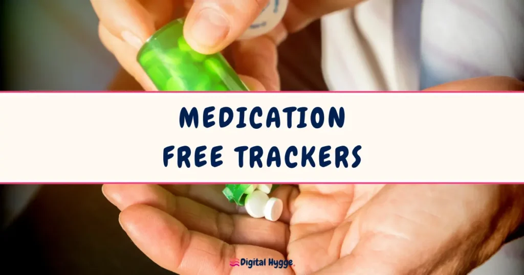 Medication Tracker Printable PDF