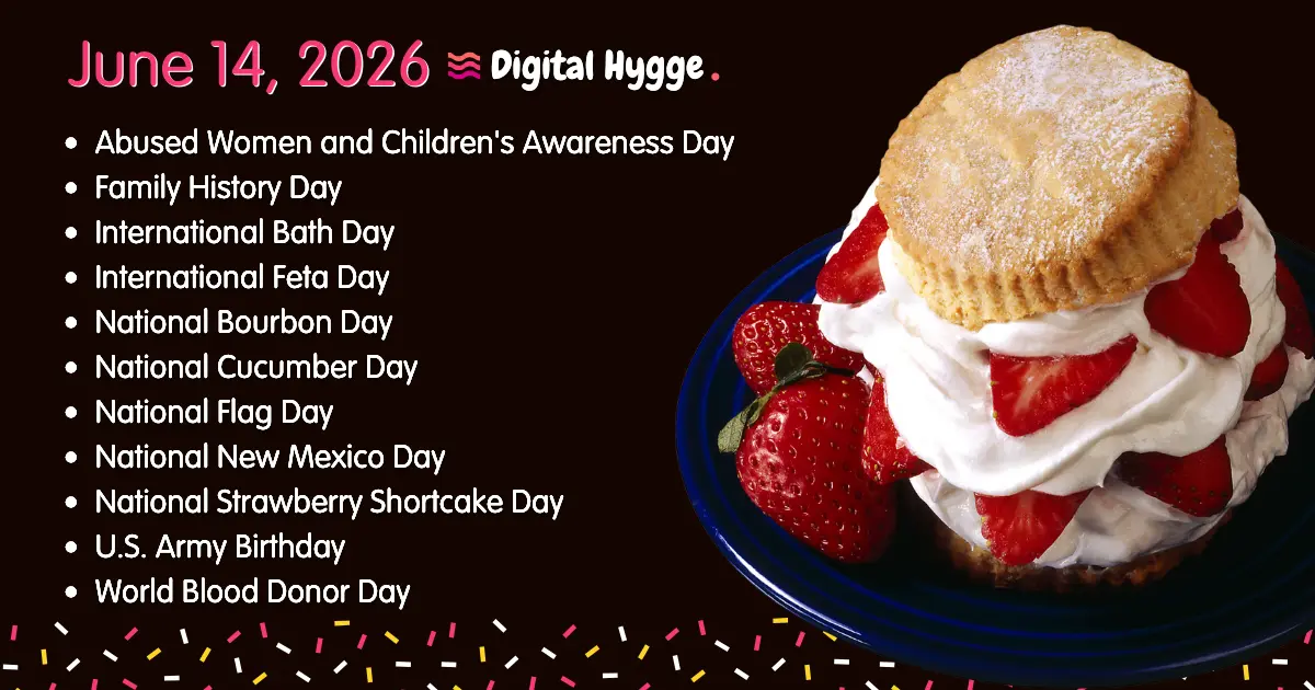 National Days on June 14, 2026