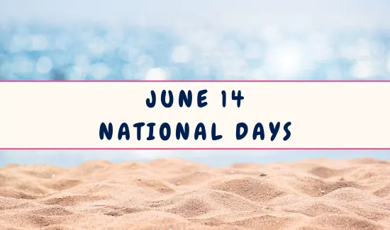 National Days on June 14