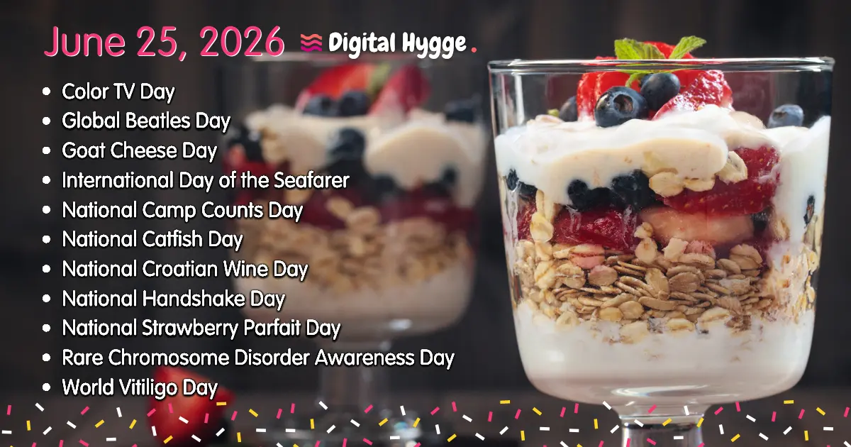National Days on June 25, 2026