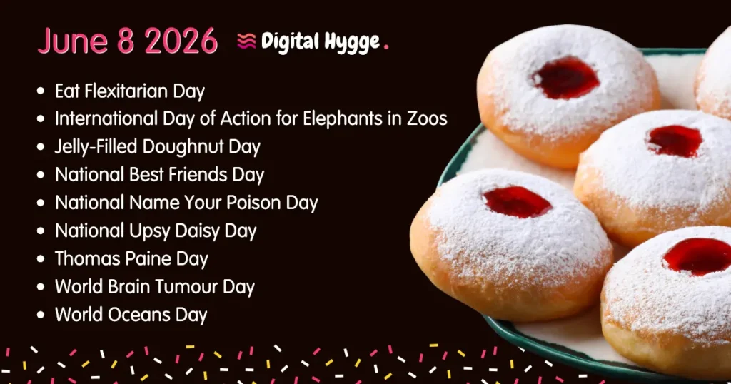 National Days on June 8, 2026