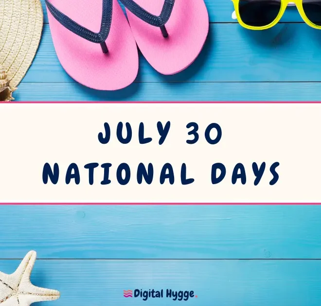 July 30 National Days