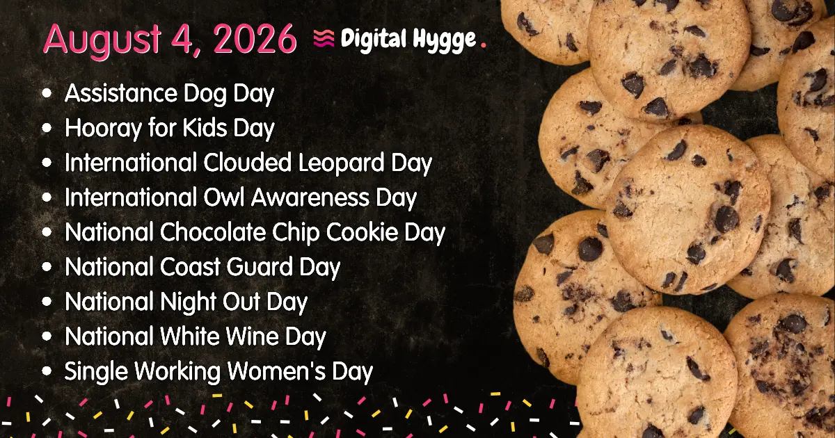 National Days on August 4, 2026