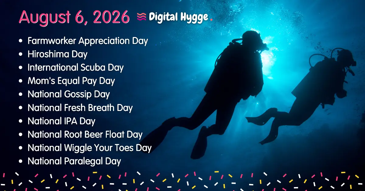 National Days on August 6, 2026