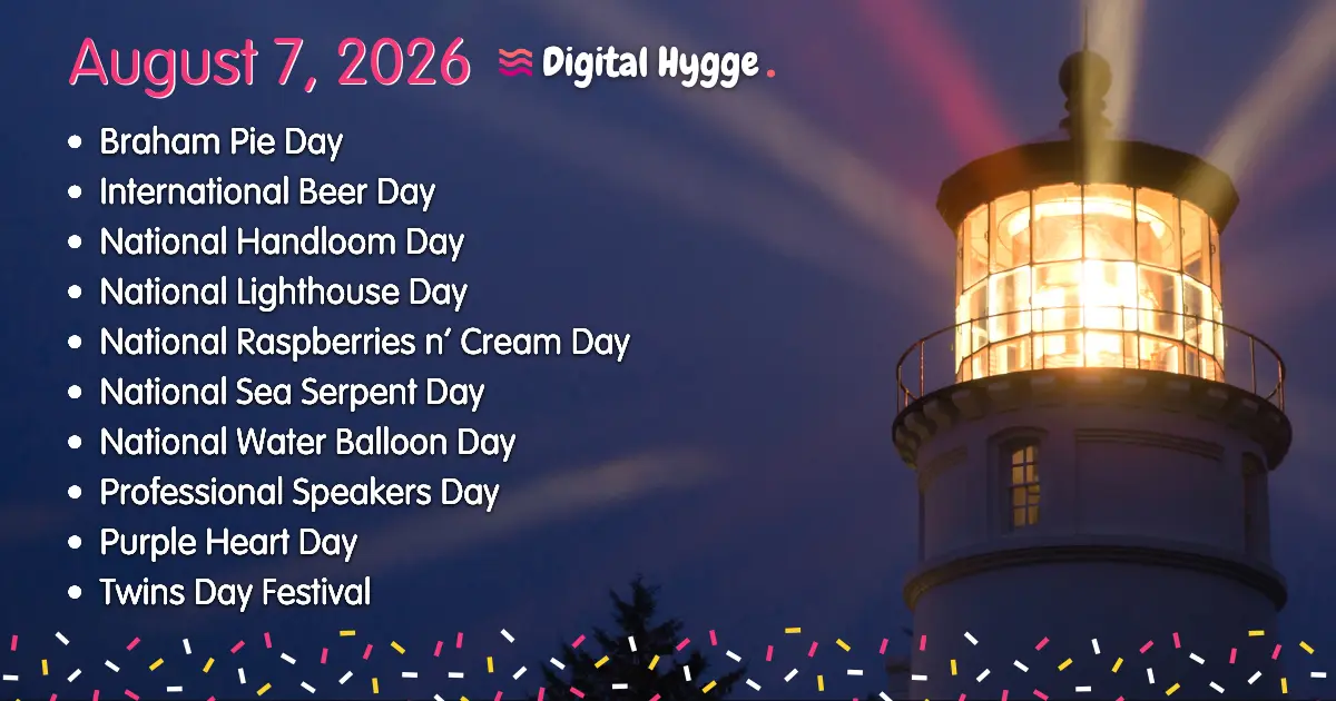 National Days on August 7, 2026