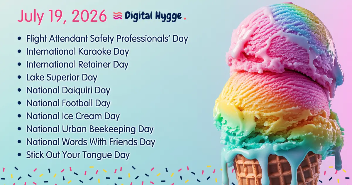 National Days on July 19, 2026