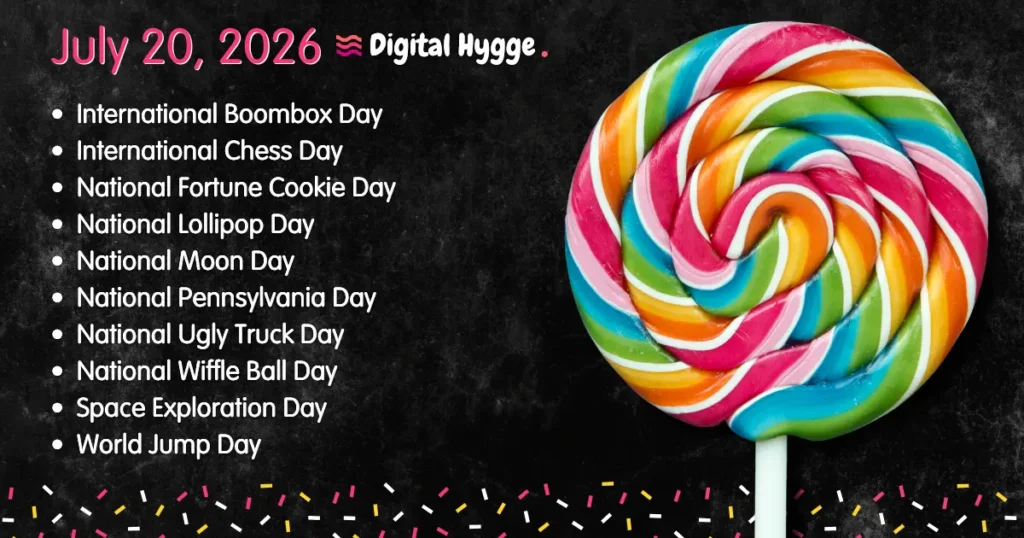 National Days on July 20, 2026