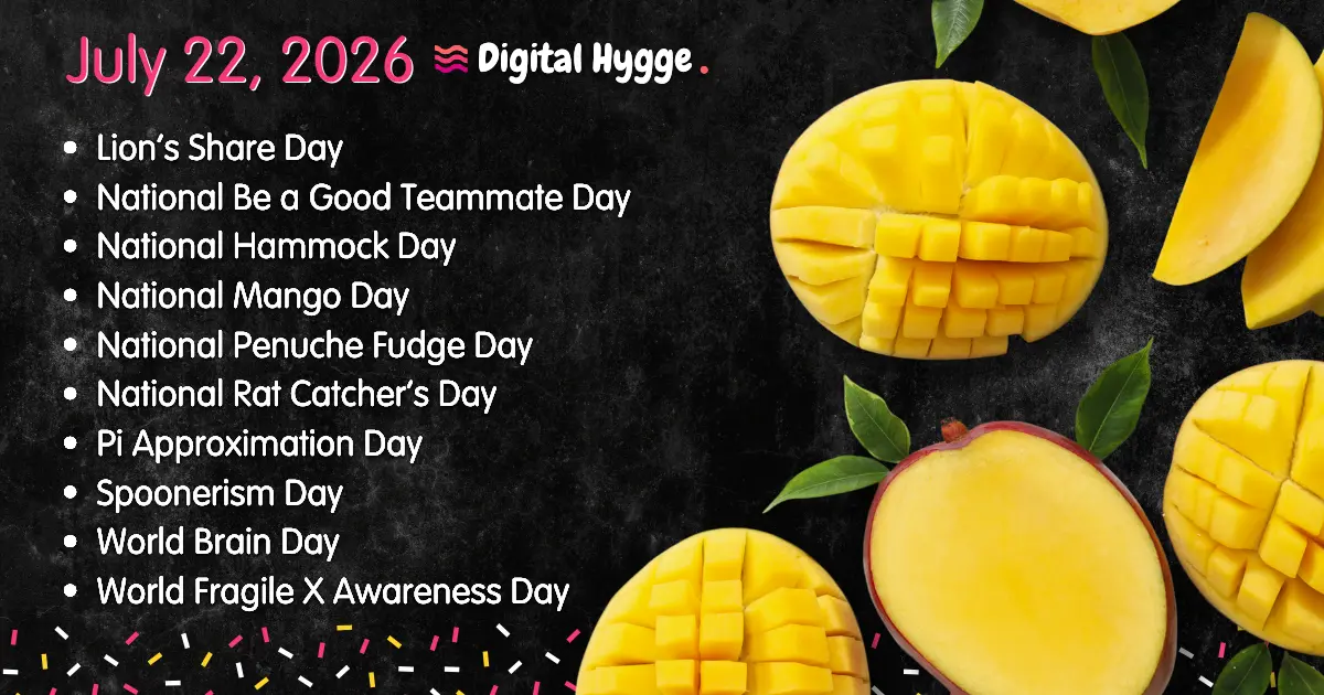 National Days on July 22, 2026