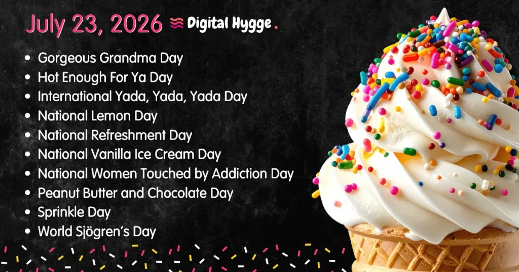 National Days on July 23, 2026