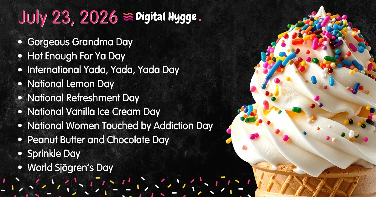 National Days on July 23, 2026