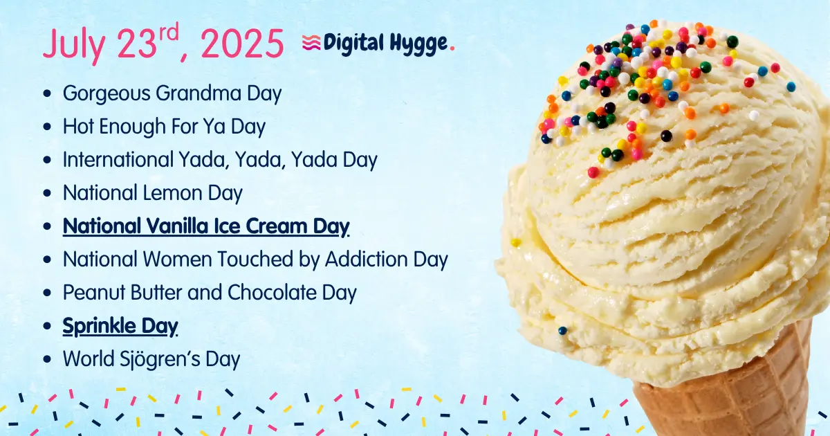 National Days on July 23rd