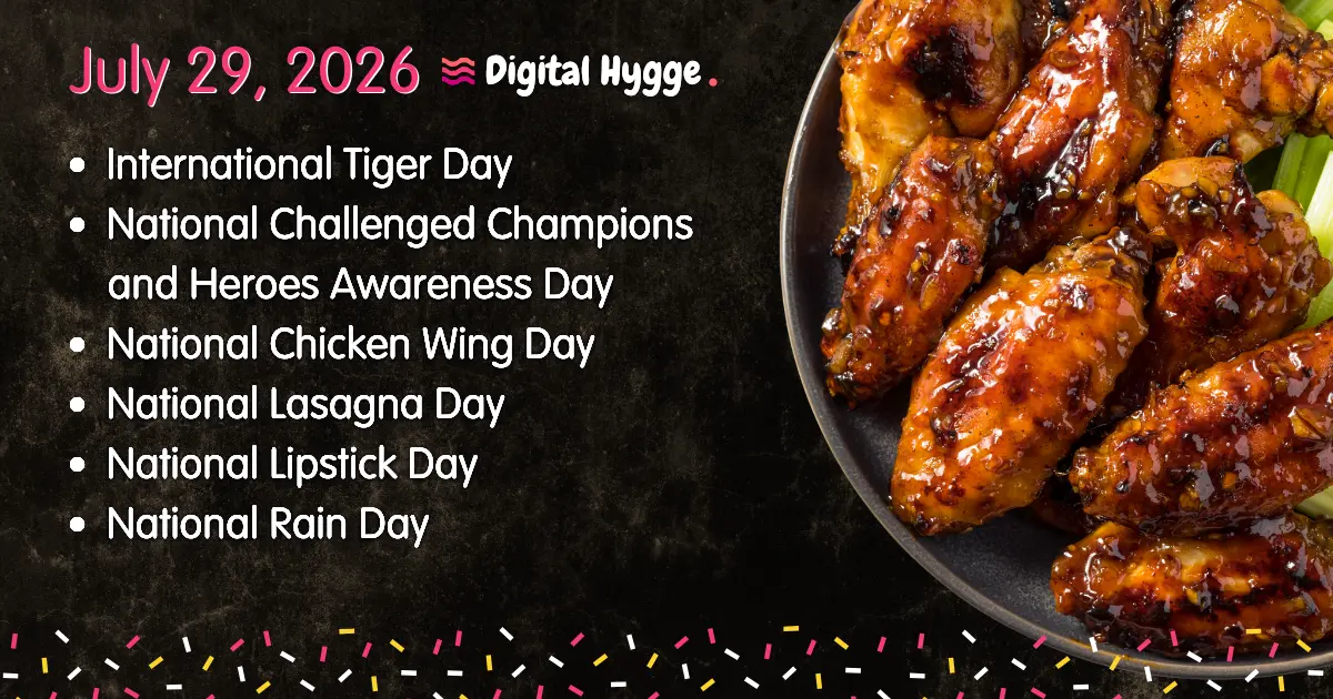 National Days on July 29, 2026