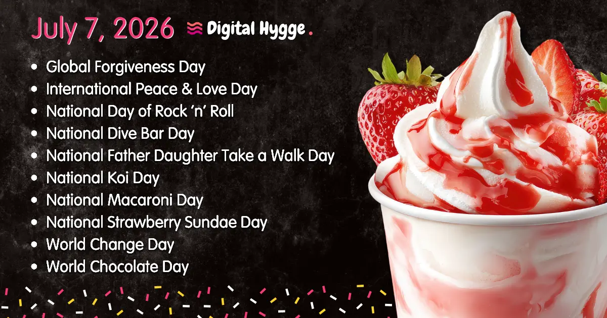 National Days on July 7, 2026