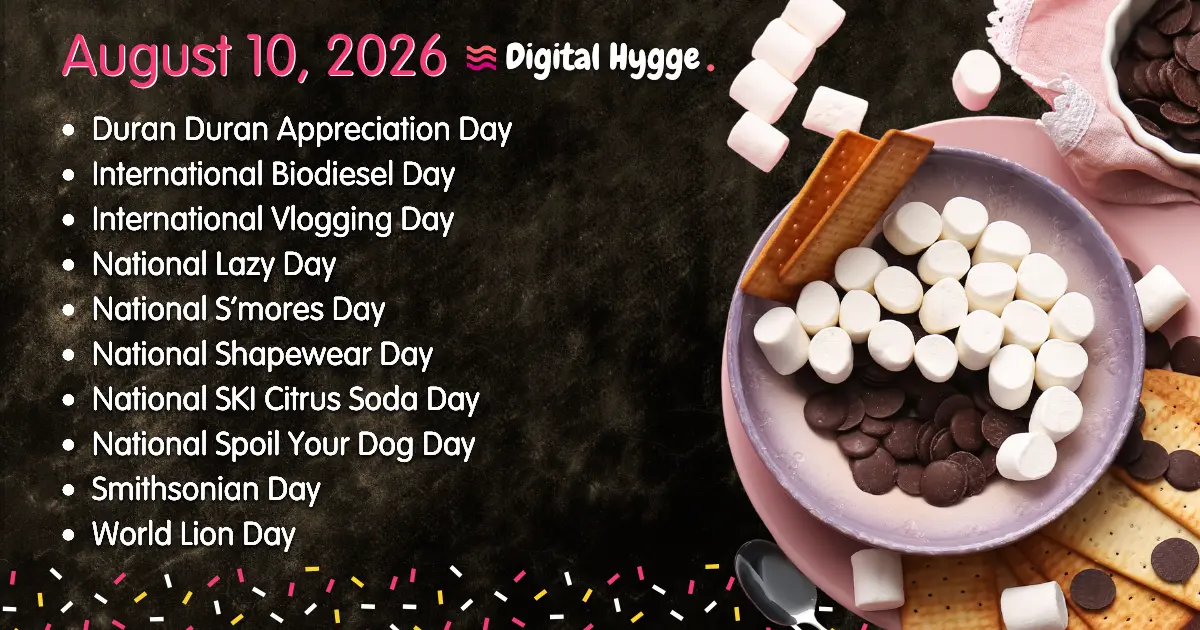 National Days on August 10, 2026