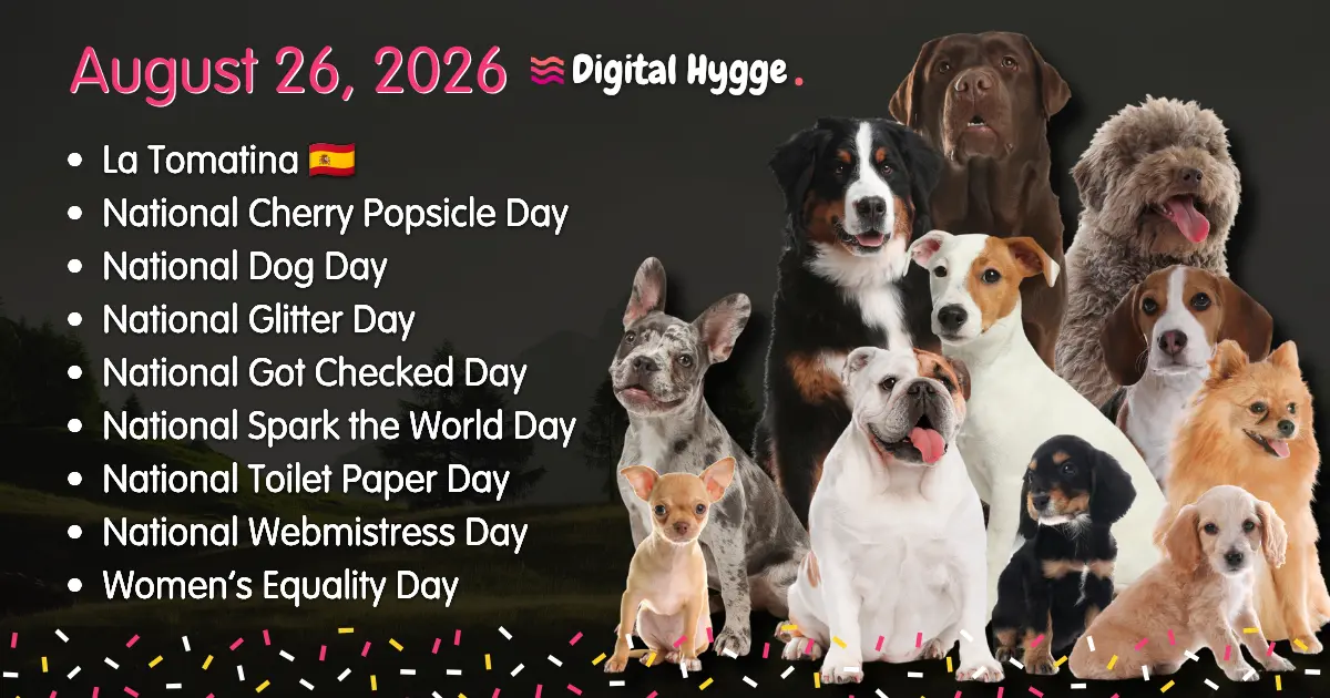 National Days on August 26, 2026