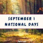 September 1 National Days