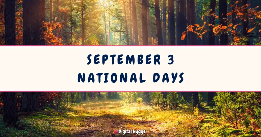 September 3 National Days