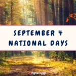 September 4 National Days