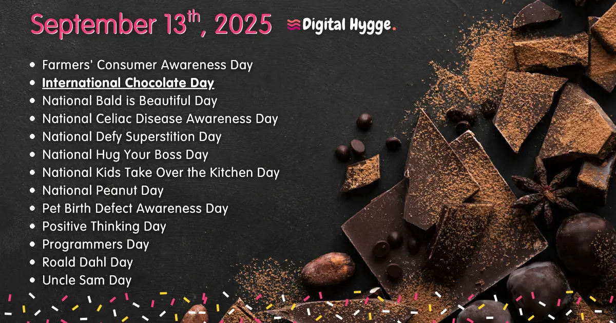 National Days on September 13th