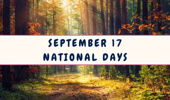 National Days on September 17