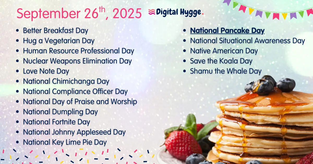 National Days on September 26th