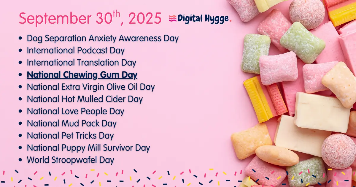 National Days on September 30th