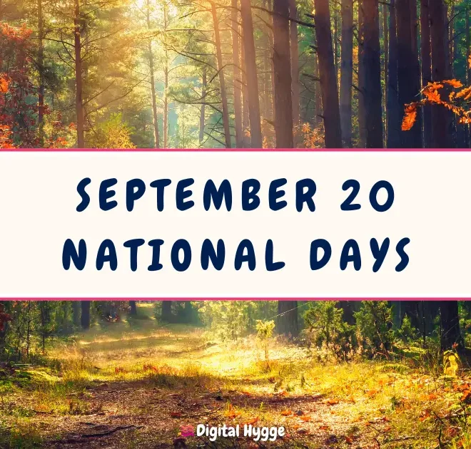 September 20 National Days