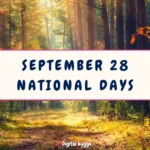 September 28 National Days