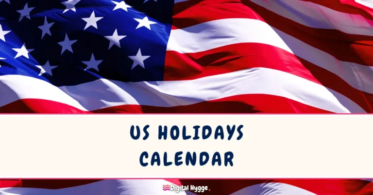 US Holidays Calendar